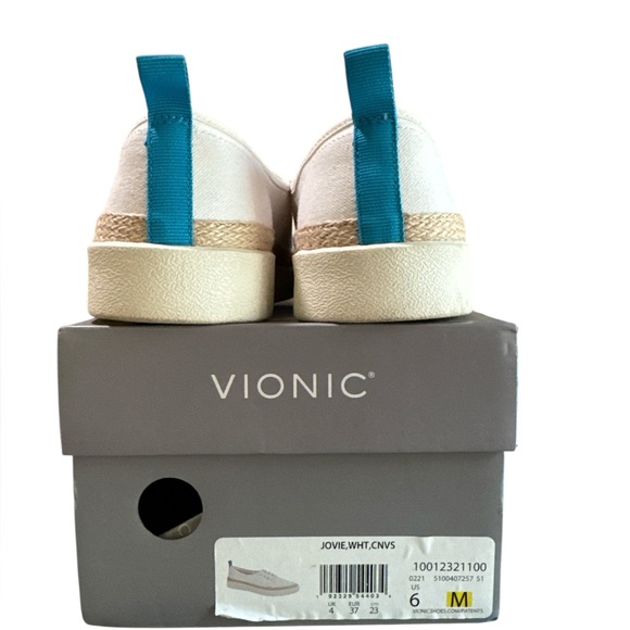 Vionic Jovie canvas shoes, women’s 6 - Picture 4 of 5